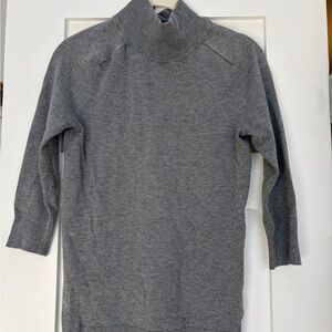 1. State Women's Gray Turtleneck Sweater